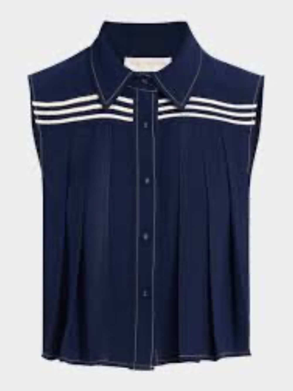 NWT RAMY BROOK Laura Pleated Blouse - Size XS